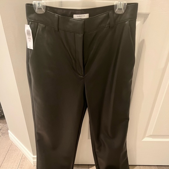 Aritzia Babaton Vegan Straight black size 8 - Picture 4 of 11